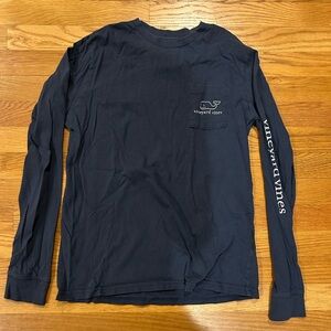 Vineyard Vines Navy Long Sleeve